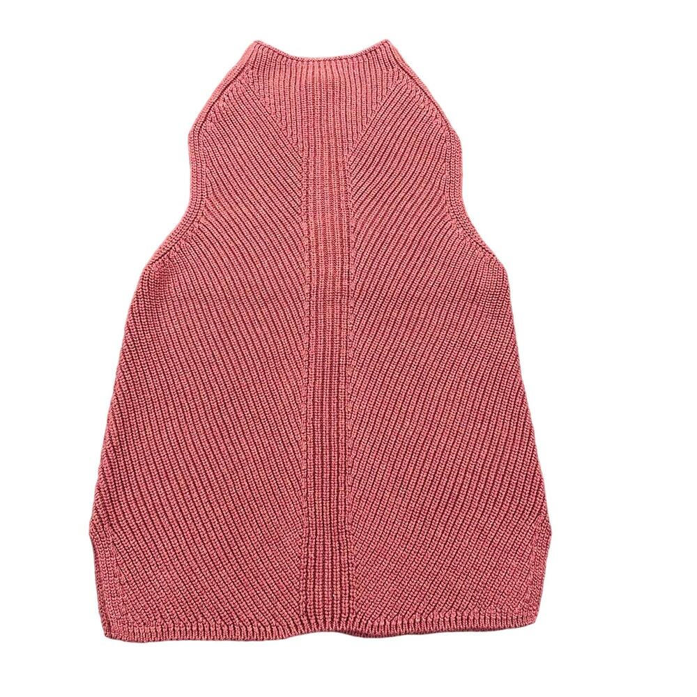 Max Studio‎ Red Sleeveless Knit Sweater Women's Size XS
